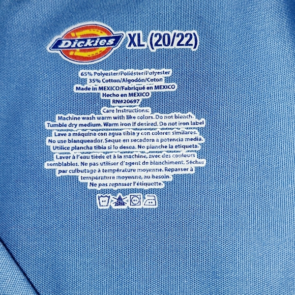 Dickies XL Women's work shirt - Picture 3 of 4